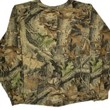 Advantage Camo Long Sleeve T-Shirt - XL Green Cotton
