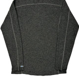 Carhartt Long Sleeve T-Shirt - Large Gray Polyester