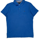 Tommy Hilfiger Slim Fit Polo Shirt - XL Blue Cotton