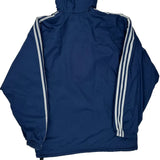 Adidas Jacket - Large Blue Polyester