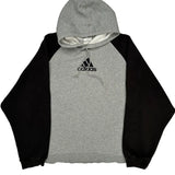 Adidas Hoodie - Large Black Cotton