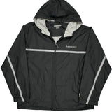 Nike Windbreaker - Large Black Polyester