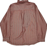 Ecko Unltd Striped Shirt - XL Red Cotton