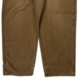 Unbranded Carpenter Trousers - 38W 30L Brown Cotton