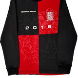 2019 True Religion Graphic Long Sleeve T-Shirt - Medium Black Cotton