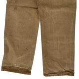 Carhartt Double Knee Carpenter Trousers - 32W 30L Brown Cotton