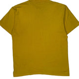 Universität München Tjays Single Stitch T-Shirt - Large Yellow Cotton