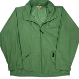Woolrich Windbreaker - Large Green Polyester