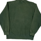 Nike Spellout Sweatshirt - Large Green Cotton