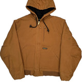 Walls Workwear Jacket - Large Brown Cotton