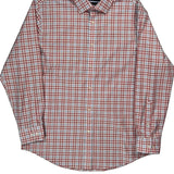 Thflex Collar Tommy Hilfiger Checked Shirt - Large Blue Cotton