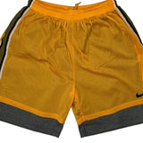 Nike Contrast Stitch Sport Shorts - Large Gray Nylon