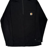 Force Carhartt Long Sleeve T-Shirt - Large Black Cotton