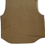 Made In USA Carhartt Vest - Large Brown Cotton
