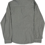 Levis Striped Shirt - XL Grey Cotton