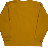 Classics Tommy Hilfiger Spellout Sweatshirt - Large Yellow Cotton