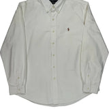 Ralph Lauren Shirt - XL White Cotton