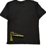 Pittsburgh Marathon Nike Graphic T-Shirt - Medium Black Cotton