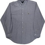 Ralph Lauren Shirt - Large Gray Cotton