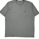 Carhartt T-Shirt - 2XL Grey Cotton