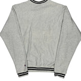 Reverse Weave Champion College Sweatshirt - Small Grey Cotton