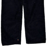 Levis Cord Trousers - 24″ Waist Black Corduroy