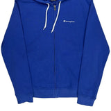 Champion Hoodie - Small Blue Cotton