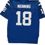 Indianapolis Colts Reebok Nfl Football Jersey - Large Blue Polyester