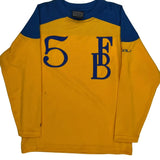 Size 8-10 Fubu Graphic Long Sleeve T-Shirt - Small Blue Cotton