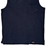 Dickies Tank Top - 2XL Black Cotton