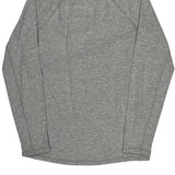 Carhartt Long Sleeve T-Shirt - Small Grey Cotton