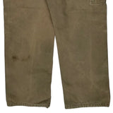 Dickies Double Knee Carpenter Pants - 36W 30L Brown Cotton