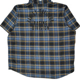 Racing Division Harley Davidson Checked Flannel Shirt - 2XL Yellow Cotton
