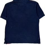 Age 8 Polo By Ralph Lauren Graphic Polo Shirt - Small Navy Cotton