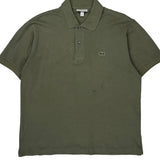 Lacoste Polo Shirt - Large Green Cotton