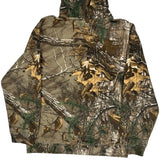 Realtree Camo Hoodie - Medium Khaki Polyester