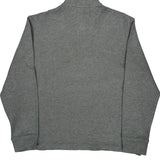 Polo By Ralph Lauren 1/4 Zip - Large Gray Cotton