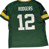 Green Bay Packers Reebok Nfl Football Jersey - Large Green Nylon