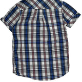 Age 7 Tommy Hilfiger Checked Short Sleeve Shirt - Small Multicoloured Cotton