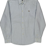 Ralph Lauren Striped Shirt - Medium Blue Cotton