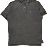 Polo By Ralph Lauren Polo Shirt - XL Grey Cotton