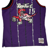Toronto Raptors Mitchell & Ness #15 Carter Jersey - XL Purple Polyester