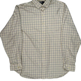 Polo By Ralph Lauren Checked Shirt - XL Blue Cotton