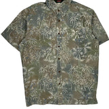 Redington Floral Hawaiian Shirt - Large Multicoloured Cotton