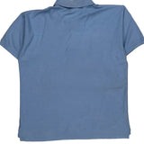 Lacoste Polo Shirt - Large Blue Cotton