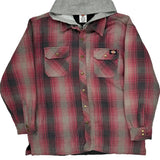 Dickies Checked Jacket - XL Gray Cotton
