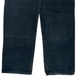 Carhartt Carpenter Trousers - 32W 31L Black Cotton
