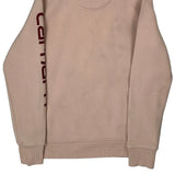 Relaxed Fit Carhartt Hoodie - XS Pink Cotton