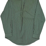 Ralph Lauren Striped Shirt - Medium Green Cotton