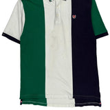 Chaps Ralph Lauren Striped Polo Shirt - XL Black Cotton